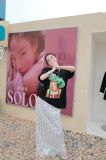  SET ÁO CÔ GÁI CHÂN VÁY CHẤM BI REN - TH 
