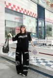  SET ÁO TAY NGẮN QUẦN SUÔNG GIRL CLUB - TH 