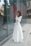  ĐẦM SƠ MI DÀI TAY XÒE - TH 