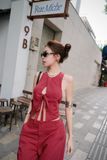  SET ÁO ĐẮP CHÉO QUẦN SUÔNG SỌC - TH 