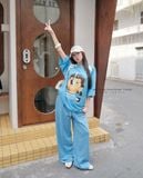  SET ÁO IN BÉ TAY NGẮN QUẦN SUÔNG - TH 