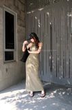  ĐẦM CỔ LỌ SỌC DÀI - TH 