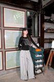  SET ÁO TAY DÀI IN CHỮ QUẦN SỌC 90 - TH 