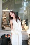  SET ÁO CỔ ĐỔ QUẦN SUÔNG - TH 