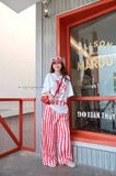  SET ÁO PIZZA QUẦN SỌC - TH 