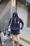  SET THỂ THAO ÁO KHÓA KÉO CHÂN VÁY NGẮN - TH 