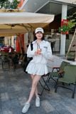 SET THỂ THAO ÁO DÀI TAY CHÂN VÁY XÒE - TH 