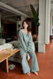  SET ÁO TAY DÀI TRỄ VAI QUẦN SUÔNG - TH 