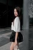  SET ÁO TAY LỠ CHÂN VÁY XÒE - TH 