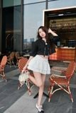  SET ÁO TAY LỠ CHÂN VÁY XÒE - TH 