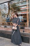 SET ÁO CROP CHÂN VÁY DÀI DENIM - TH 