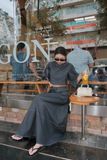  SET ÁO CROP CHÂN VÁY DÀI DENIM - TH 