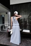  SET ÁO YẾM CHÂN VÁY DÀI - TH 