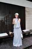  SET ÁO YẾM CHÂN VÁY DÀI - TH 