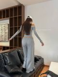  SET ÁO TRỄ VAI NÚT QUẦN SUÔNG - TH 