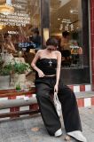  SET ÁO CÚP NGỰC PHỐI REN QUẦN SUÔNG - TH 