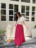  SET ÁO TAY BỒNG ÁNH CHÂN VÁY DÀI - TH 
