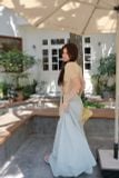  SET ÁO TAY BỒNG ÁNH CHÂN VÁY DÀI - TH 