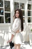  SET ÁO CROP CHÂN VÁY XÒE - TH 
