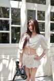  SET ÁO CROP CHÂN VÁY XÒE - TH 