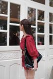  SET ÁO CROP CHÂN VÁY XÒE - TH 
