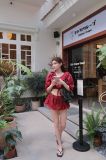  SET ÁO CROP CHÂN VÁY XÒE - TH 