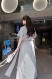  ĐẦM MAXI CỔ TRỤ CỘT EO - TH 