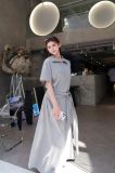  ĐẦM MAXI CỔ TRỤ CỘT EO - TH 
