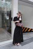  ĐẦM MAXI CỔ TRỤ CỘT EO - TH 