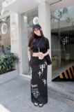  SET ÁO CROP CHÂN VÁY DÀI ORIGINAL - TH 