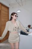  SET 3 MÓN KHOÁC TAY DÀI CHÂN VÁY NGẮN KÈM YẾM - HD 