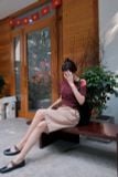  SET ÁO TRỄ VAI QUẦN NGỐ - TH 