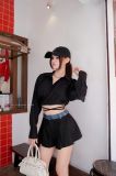  SET ÁO SƠ MI KIỂU CHÂN VÁY PHỐI LƯNG JEAN - TH 