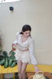  SET ÁO DÀI TAY CHÂN VÁY XÒE - TH 