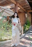  SET ÁO YẾM KIM SA QUẦN SUÔNG - TH 