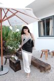  SET ÁO 2 DÂY PHỐI REN QUẦN BO CHUN - TH 