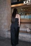  SET ÁO LỤA ĐÍNH HOA QUẦN SUÔNG - TH 