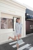  SET ÁO REN HOA TAY DÀI CHÂN VÁY NGẮN - TH 