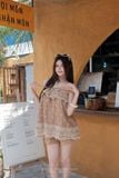  SET ÁO THÊU VIỀN BÈO QUẦN SHORT - TH 