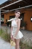  SET ÁO YẾM VÁY BÍ BO CHUN 