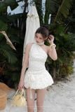  SET ÁO YẾM VÁY BÍ BO CHUN 