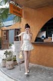  SET ÁO YẾM VÁY BÍ BO CHUN 