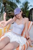  SET ÁO YẾM CHÂN VÁY BÍ PHỐI SỌC - TH 