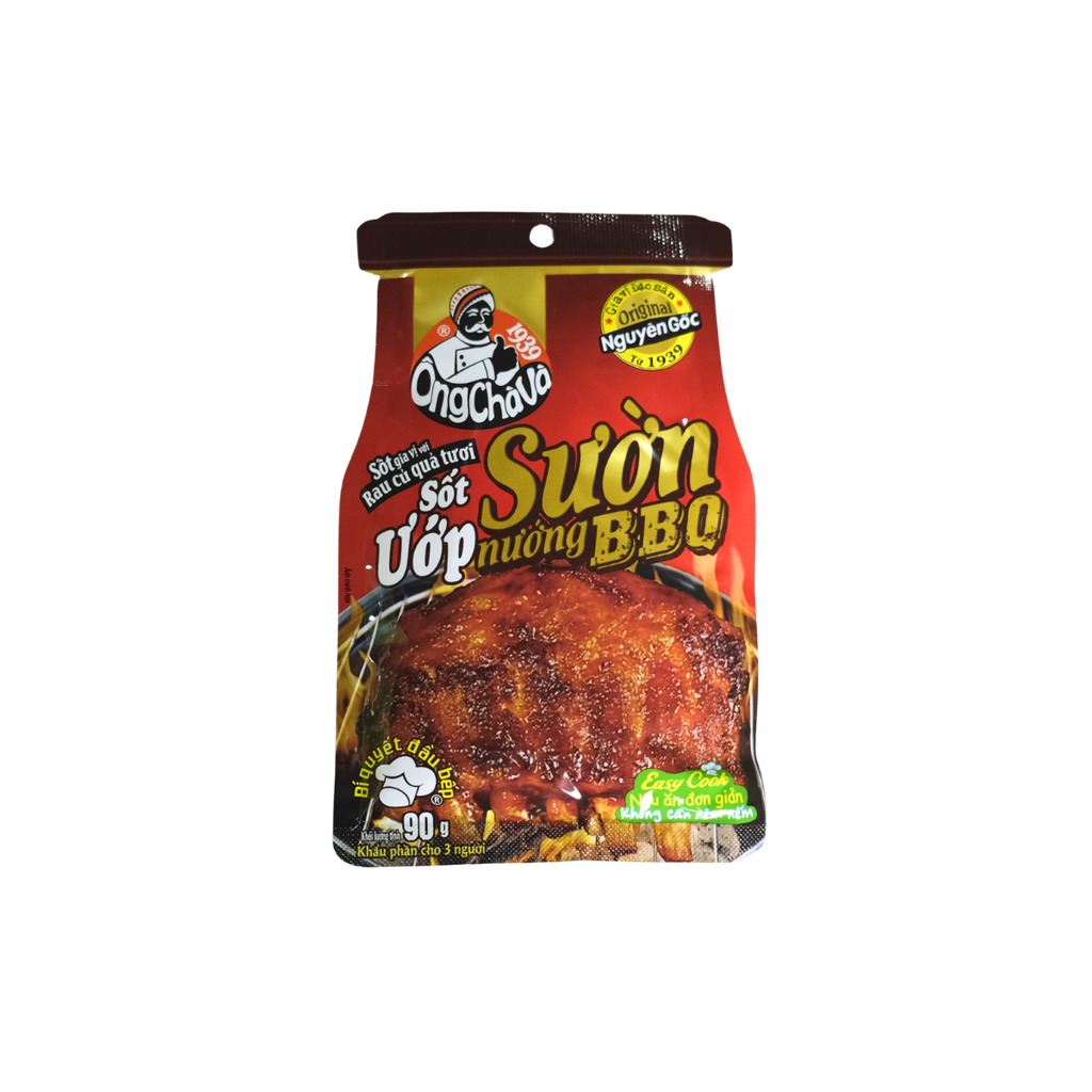  Sốt Ướp Sườn Nướng BBQ 90gr 