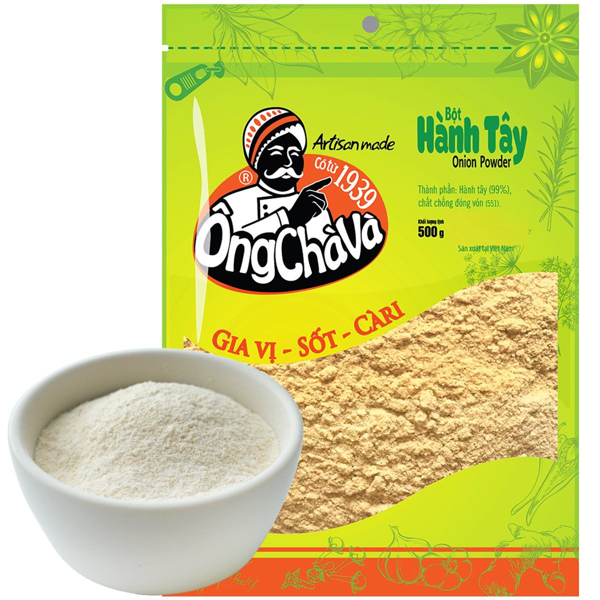  Bột Hành Tây 500gr 