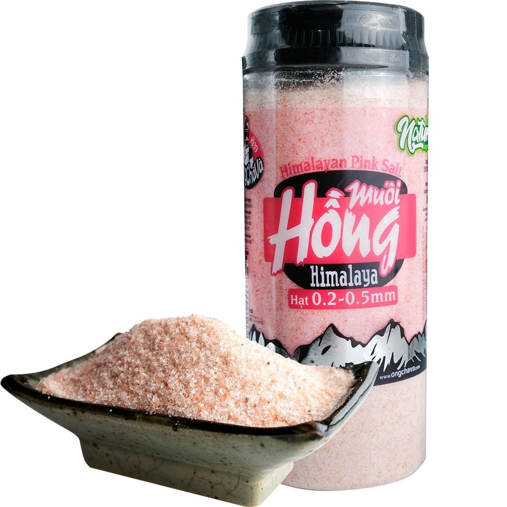  Muối hồng Himalaya 600gr (0.2 - 0.5mm) 