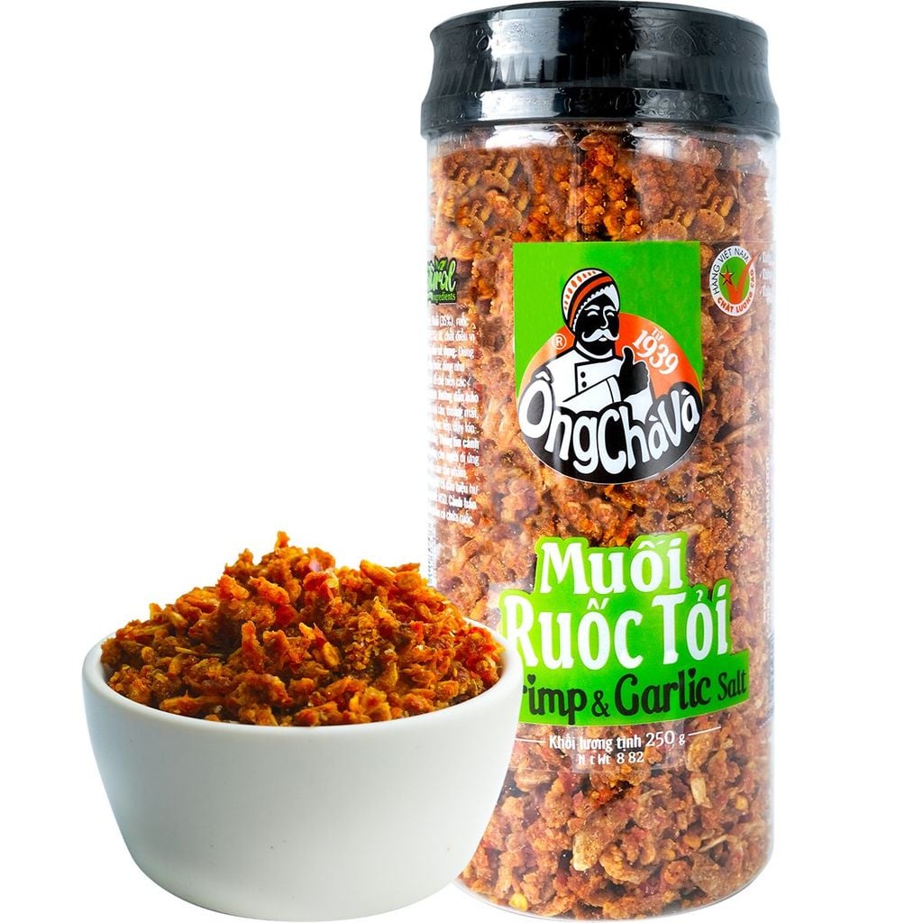  Muối Ruốc Tỏi 250gr 
