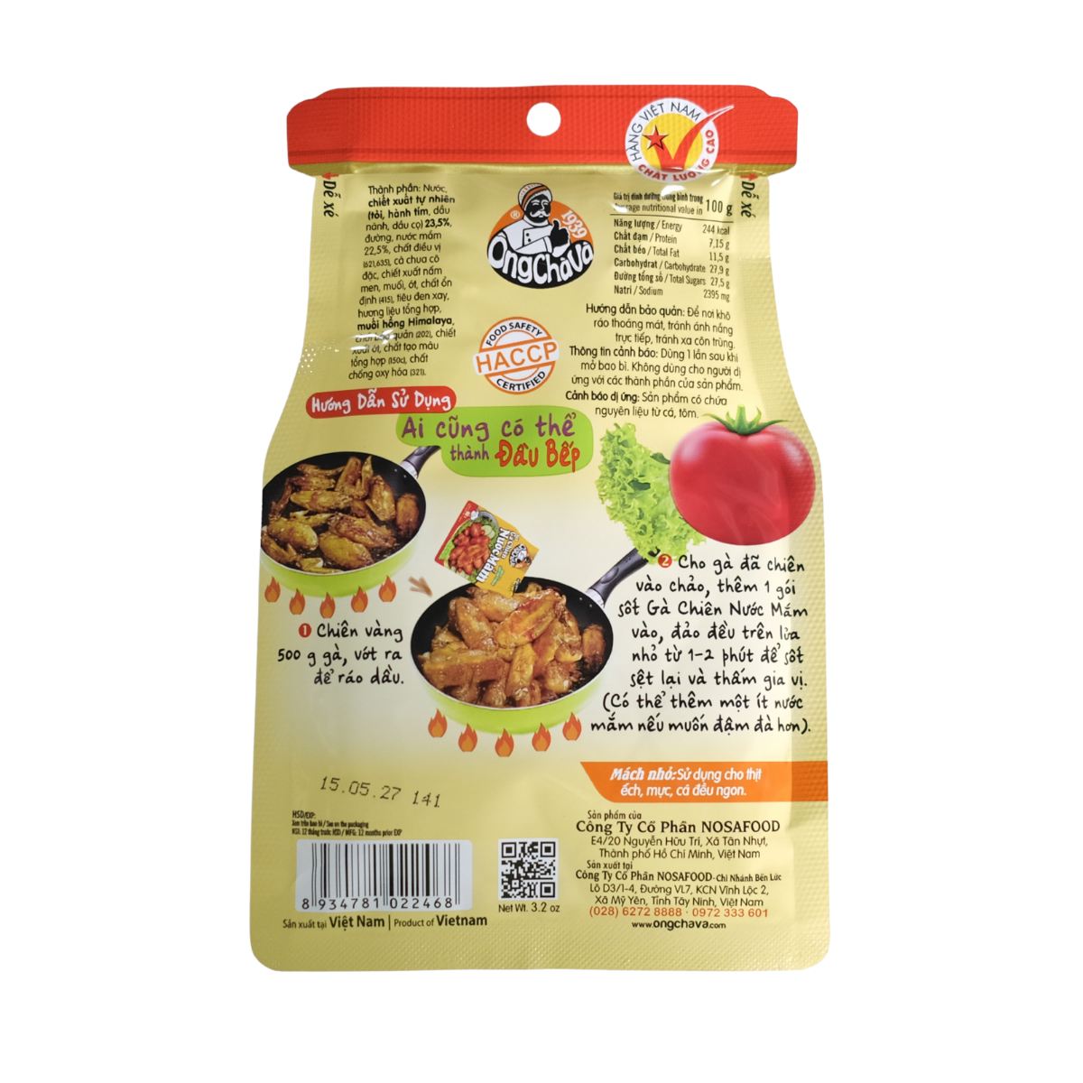  Sốt Gà Chiên Nước Mắm 90gr 