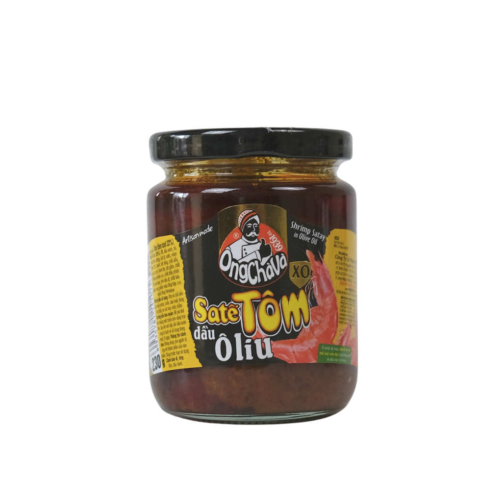  Sa Tế Tôm Dầu Oliu 230gr 
