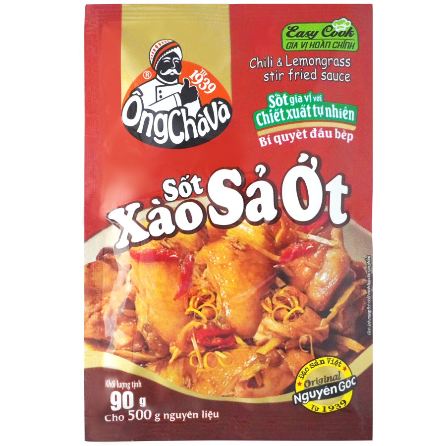  Sốt Xào Sả Ớt 90gr 